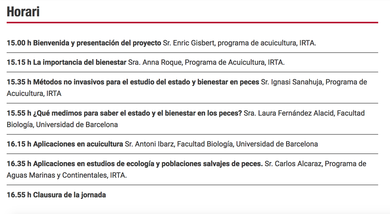 El IRTA organiza una jornada técnica sobre métodos no invasivos para el